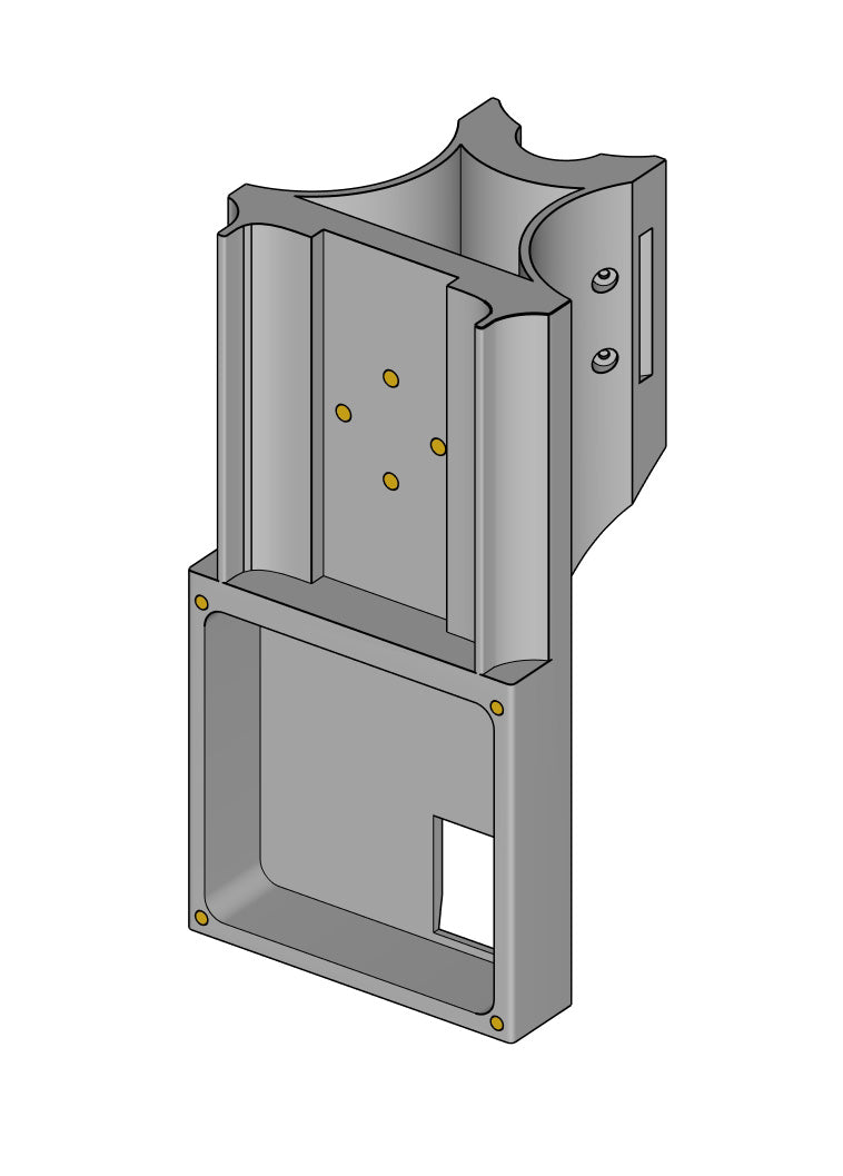 J/70 Selden - Dual Vakaros Atlas 2 / B&G Triton² Mount - RM2-Carbon Edition